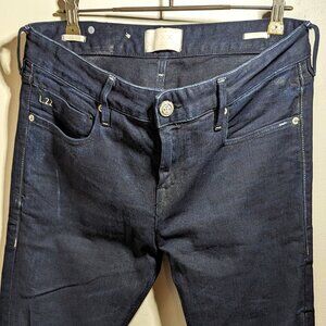 SCOTCH & SODA LOT.22 TYE TAPPERED STONE WASHED DENIM US 30W/32L